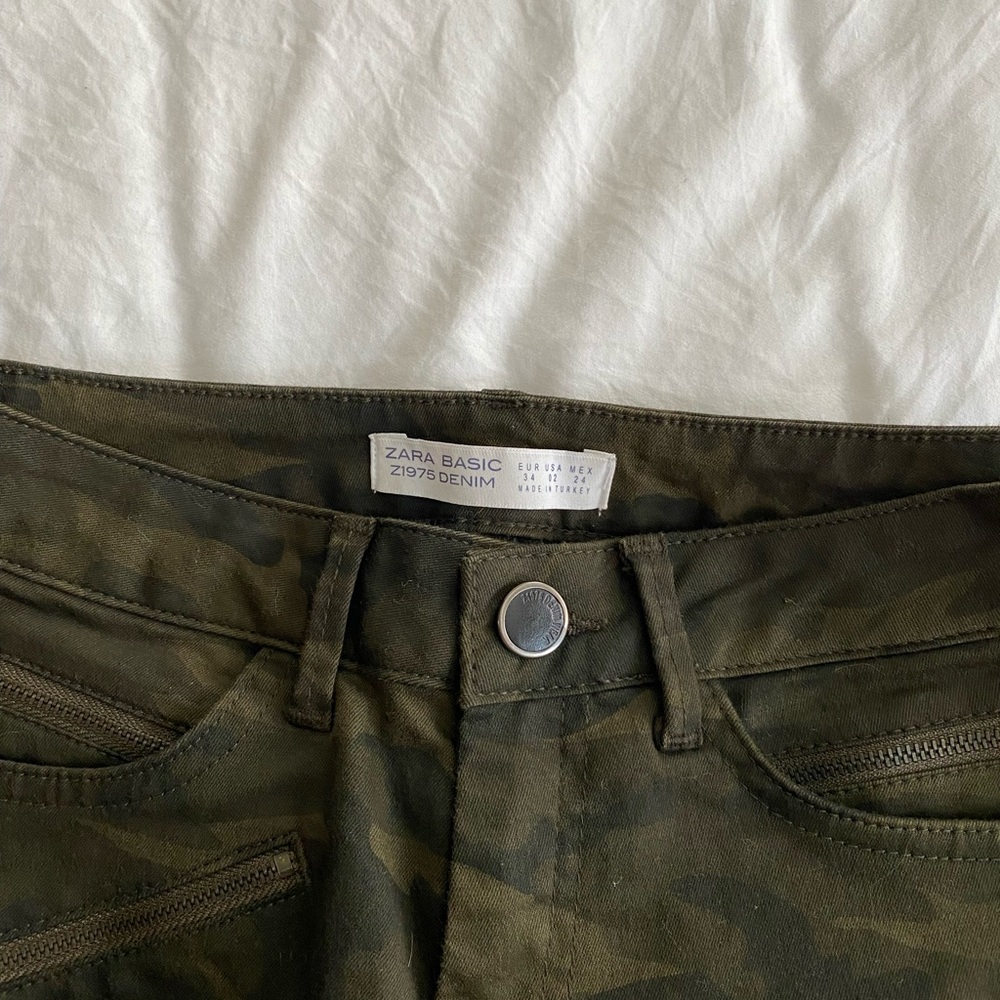 Zara camp skinny jeans